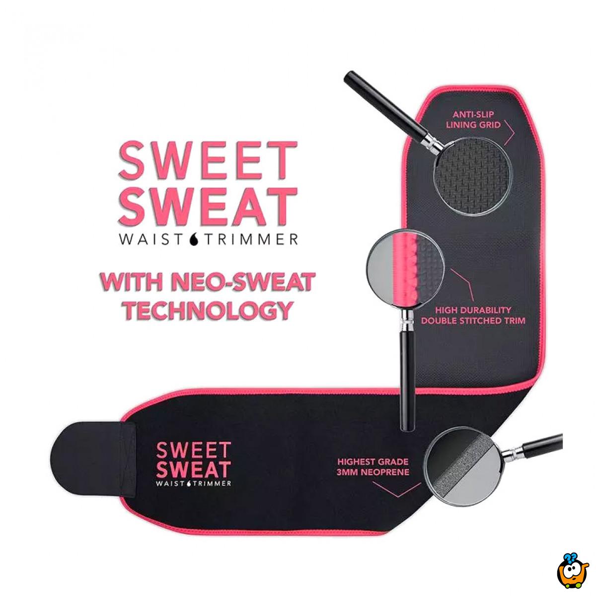 Sweet Sweat Waist Trimmer - Pojas za mršavljenje sa sauna efektom