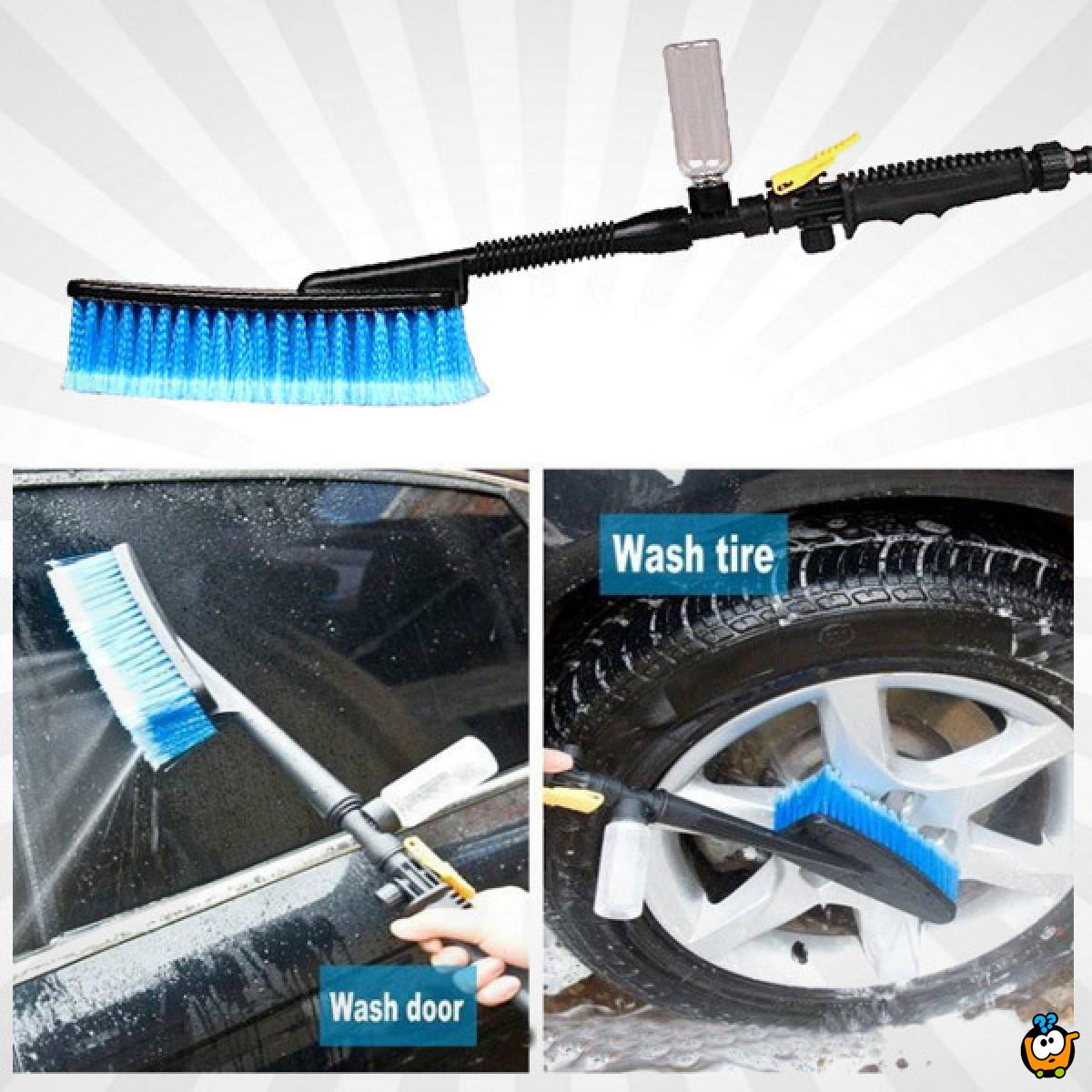 Car Wash Brush - Četka za pranje auta sa dozerom za sapunicu