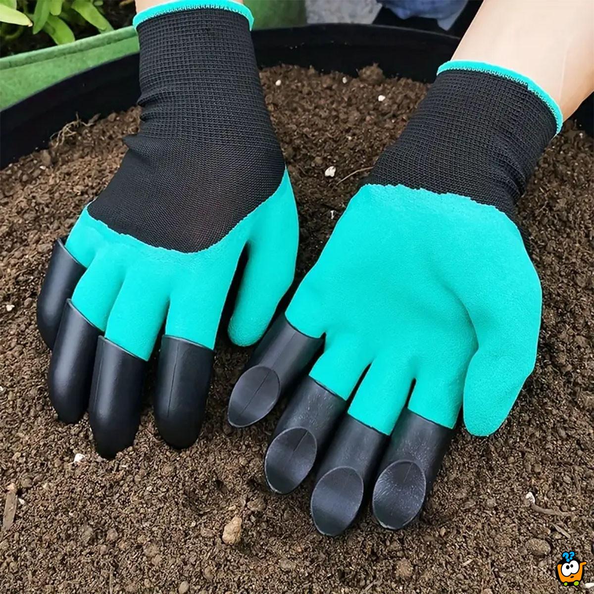 Garden Genie Gloves - Rukavice za baštu sa kandžama