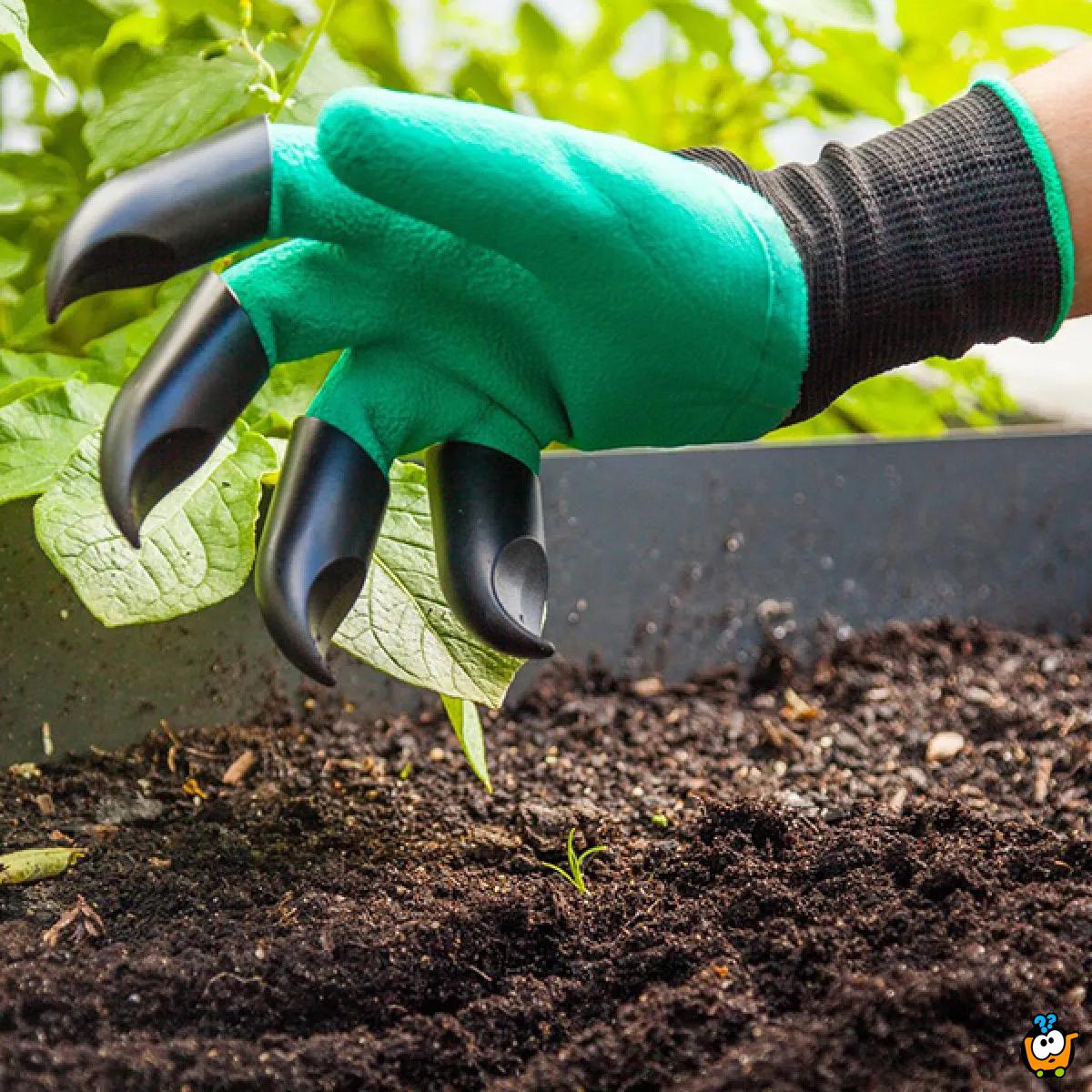 Garden Genie Gloves - Rukavice za baštu sa kandžama