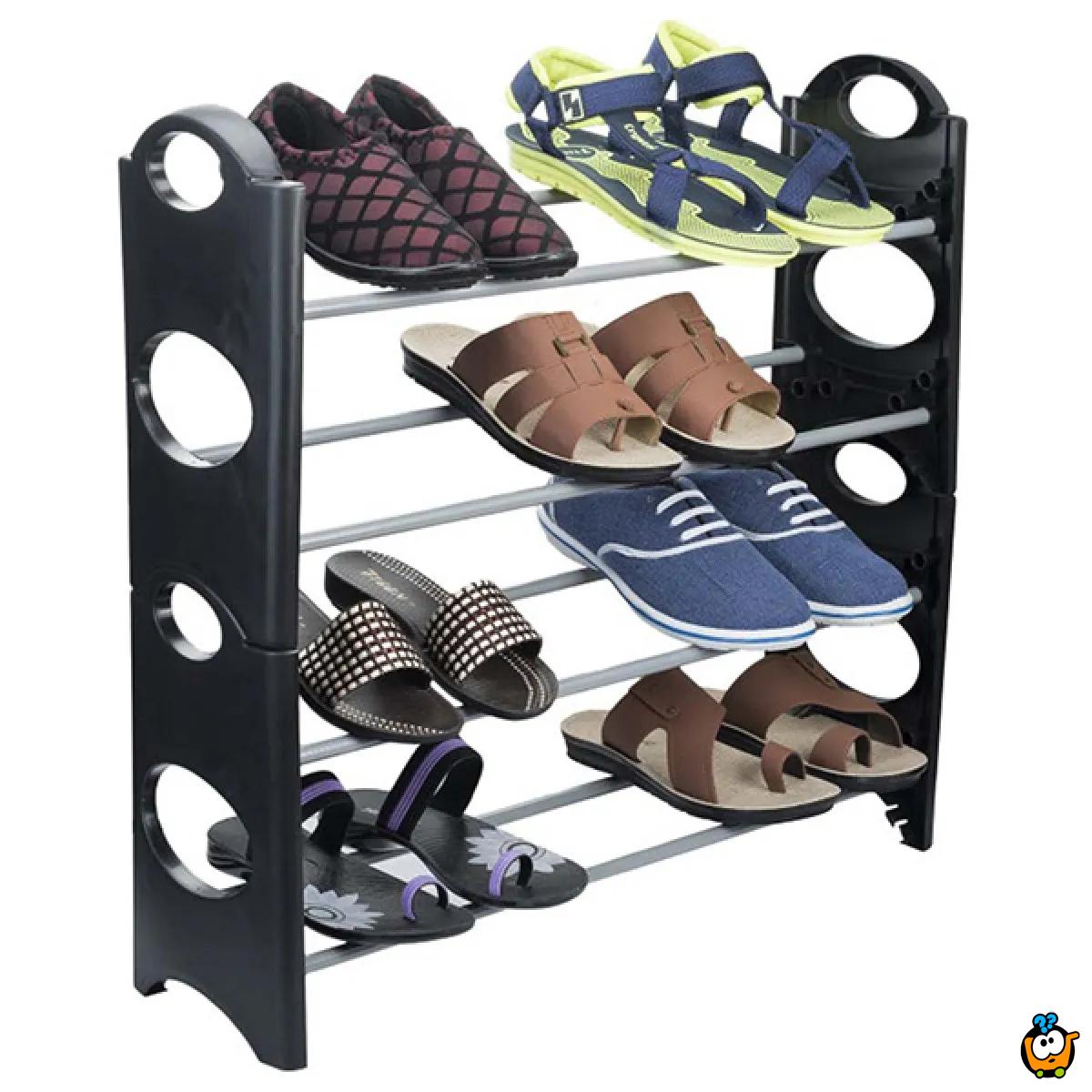 Stackable Shoe Rack - Cipelarnik za Vašu obuću na 4 nivoa