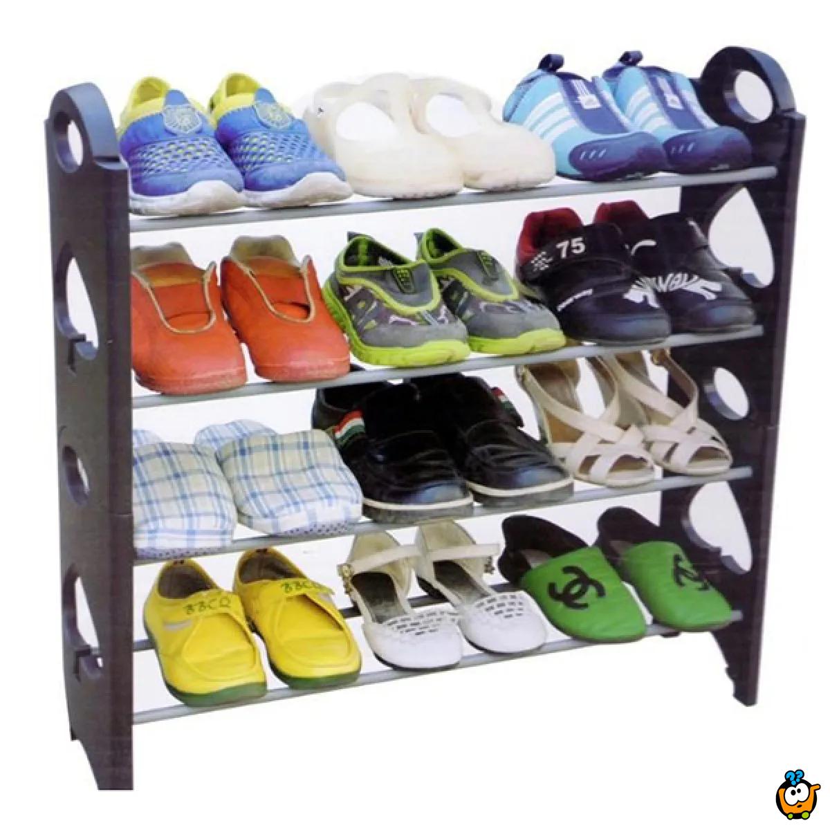 Stackable Shoe Rack - Cipelarnik za Vašu obuću na 4 nivoa