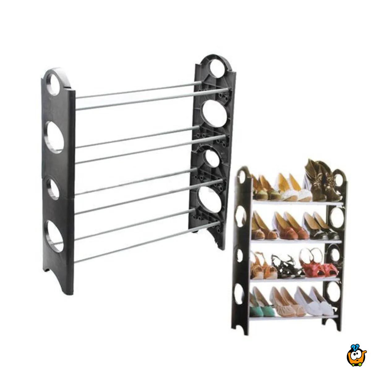 Stackable Shoe Rack - Cipelarnik za Vašu obuću na 4 nivoa