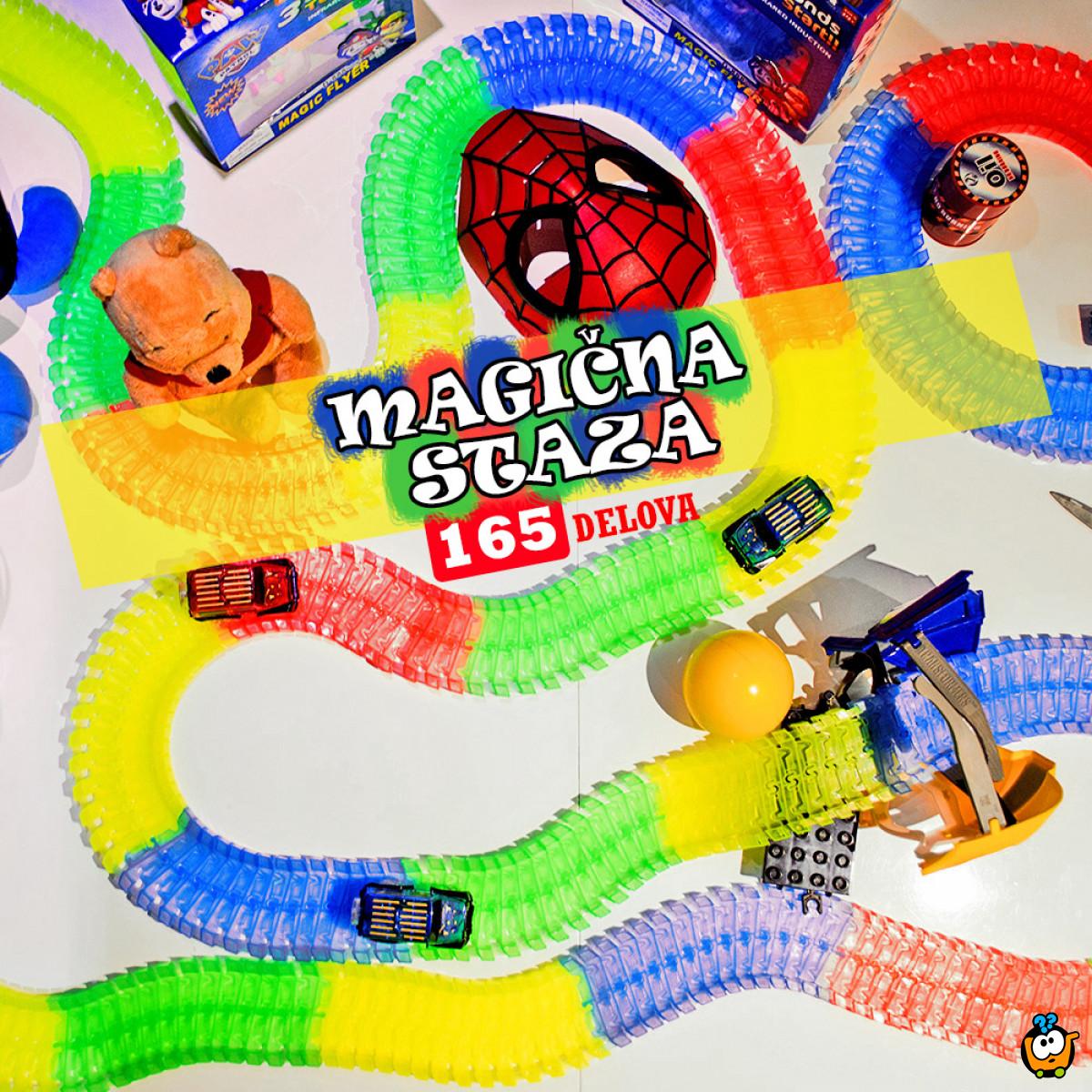 Trkački set MAGIČNA STAZA - 165 delova