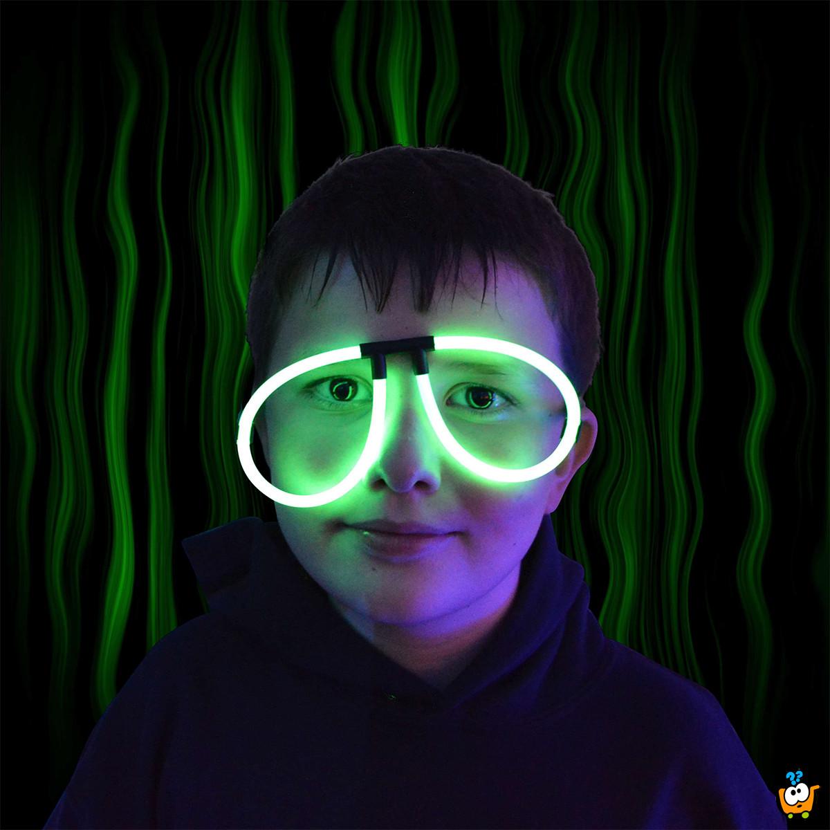 Glow Glasses - svetleće naočare za žurke