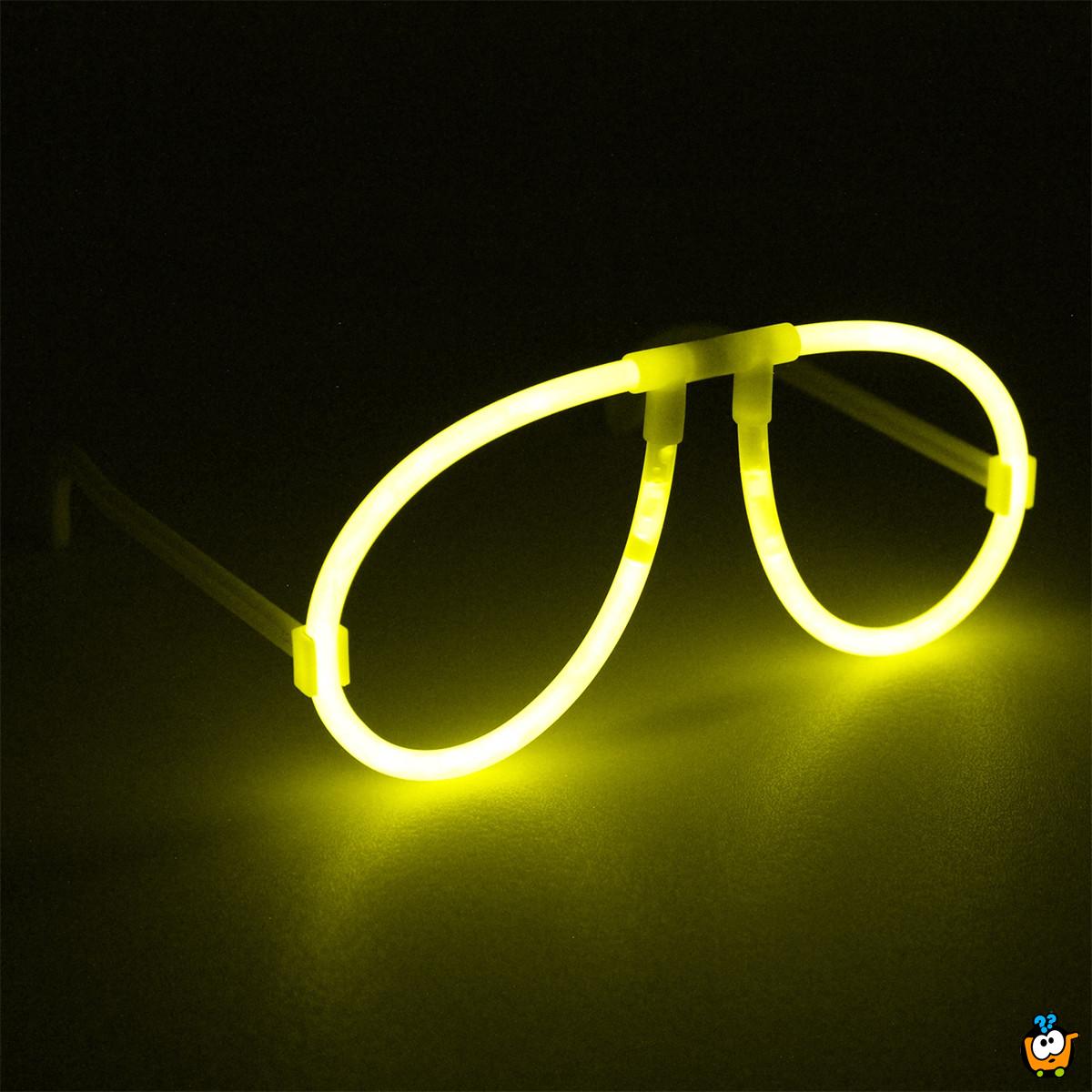 Glow Glasses - svetleće naočare za žurke