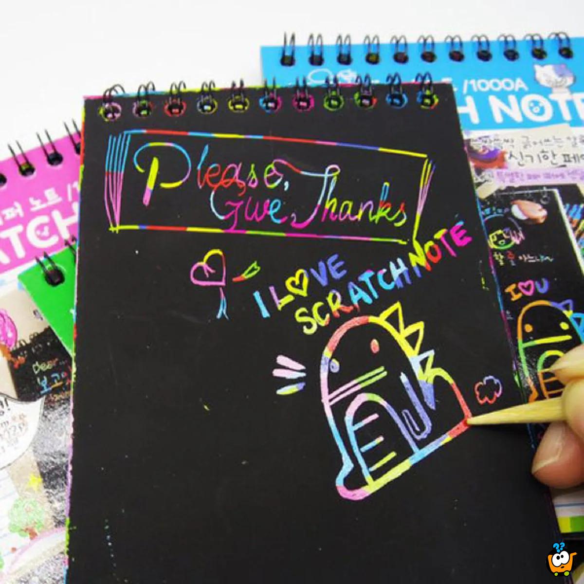 Rainbow notes - Magični notes za decu