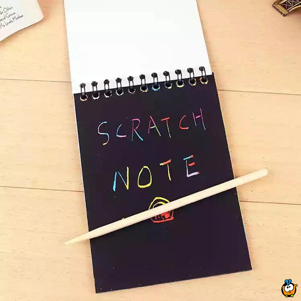 Rainbow notes - Zgrafito notes za decu