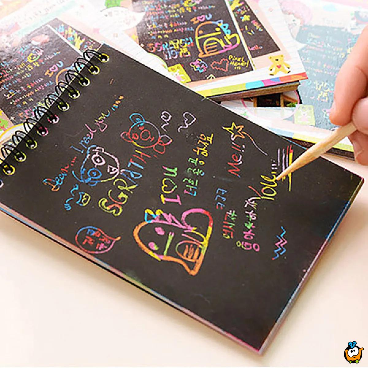Rainbow notes - Zgrafito notes za decu
