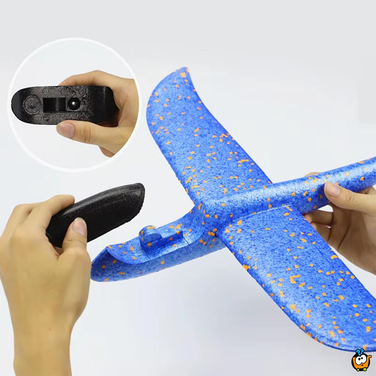 Magičan Avion BIG 48 cm - Izrađen od specijalne pene koji se ručno baca