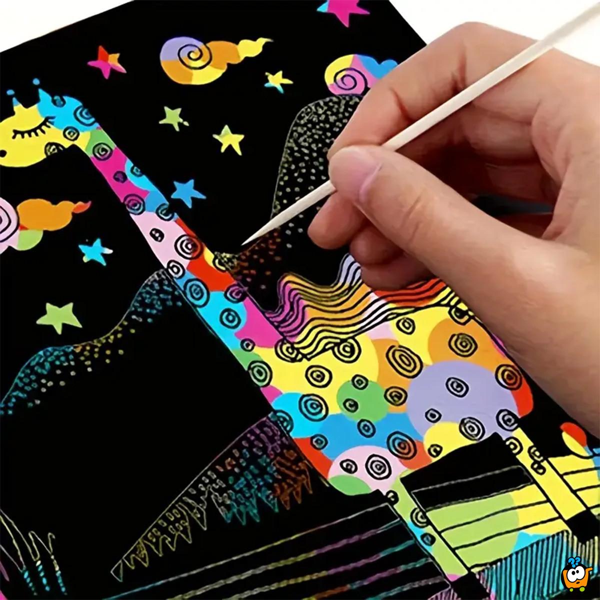Rainbow notes - Zgrafito notes za decu