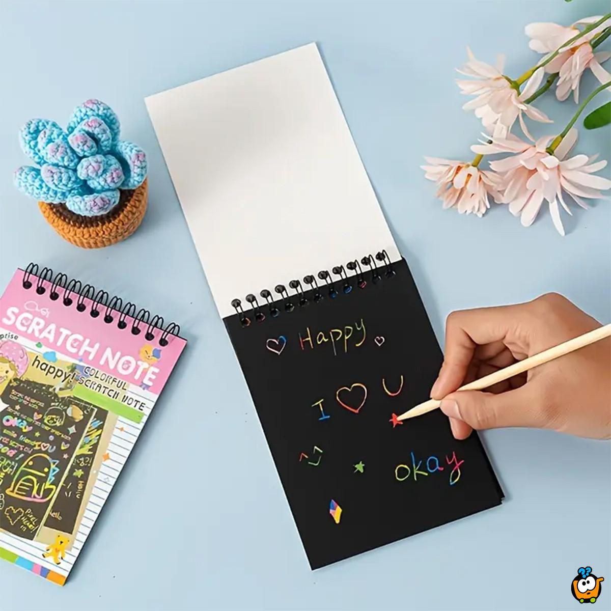 Rainbow notes - Zgrafito notes za decu