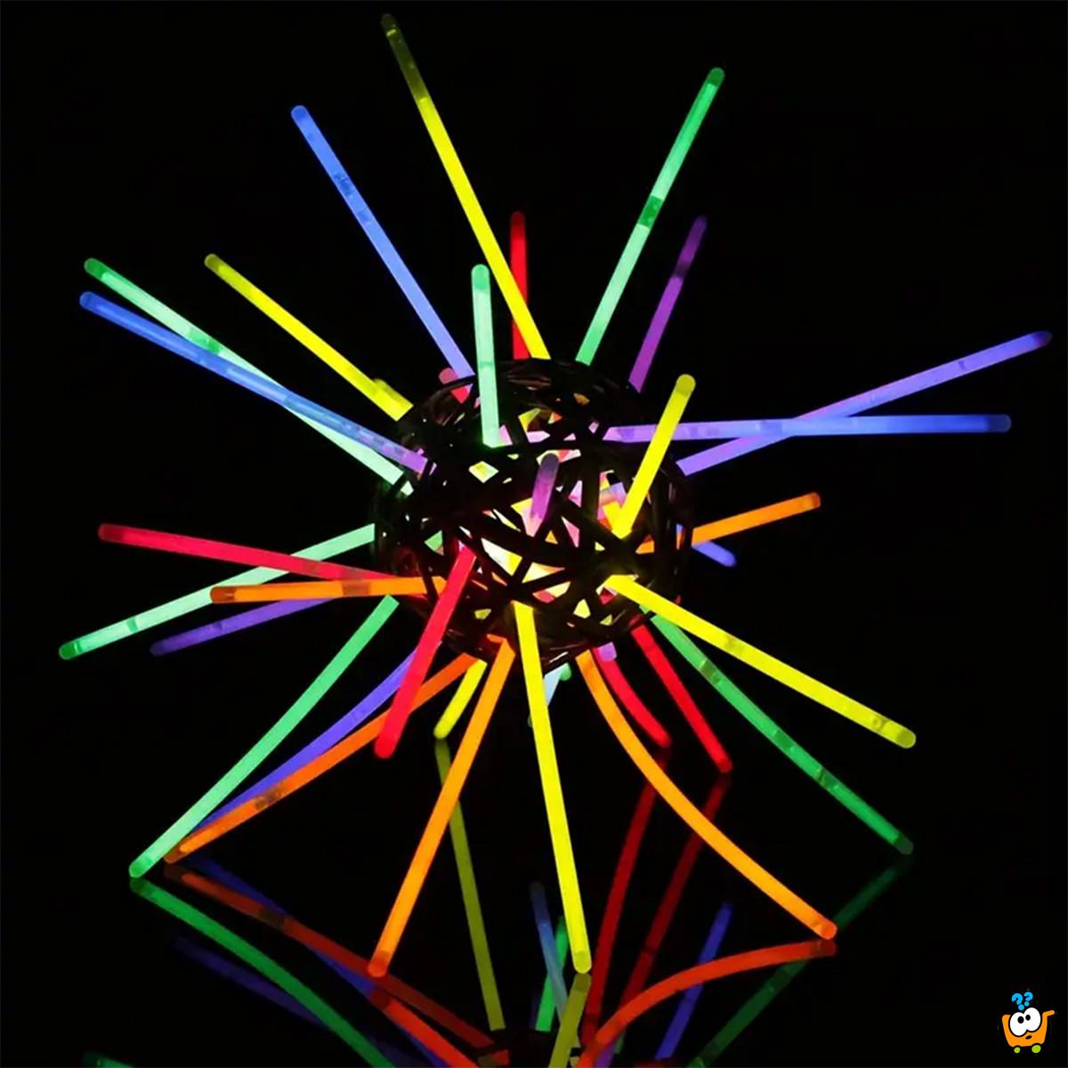 Glow Sticks - Magični svetleći štapići 50 kom