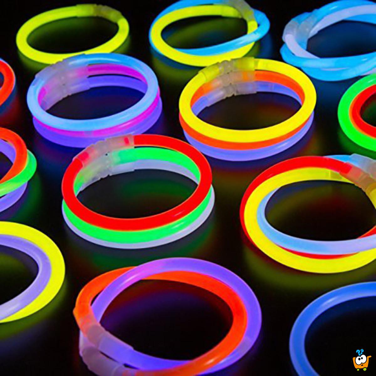 Glow Sticks - Magični svetleći štapići 50 kom