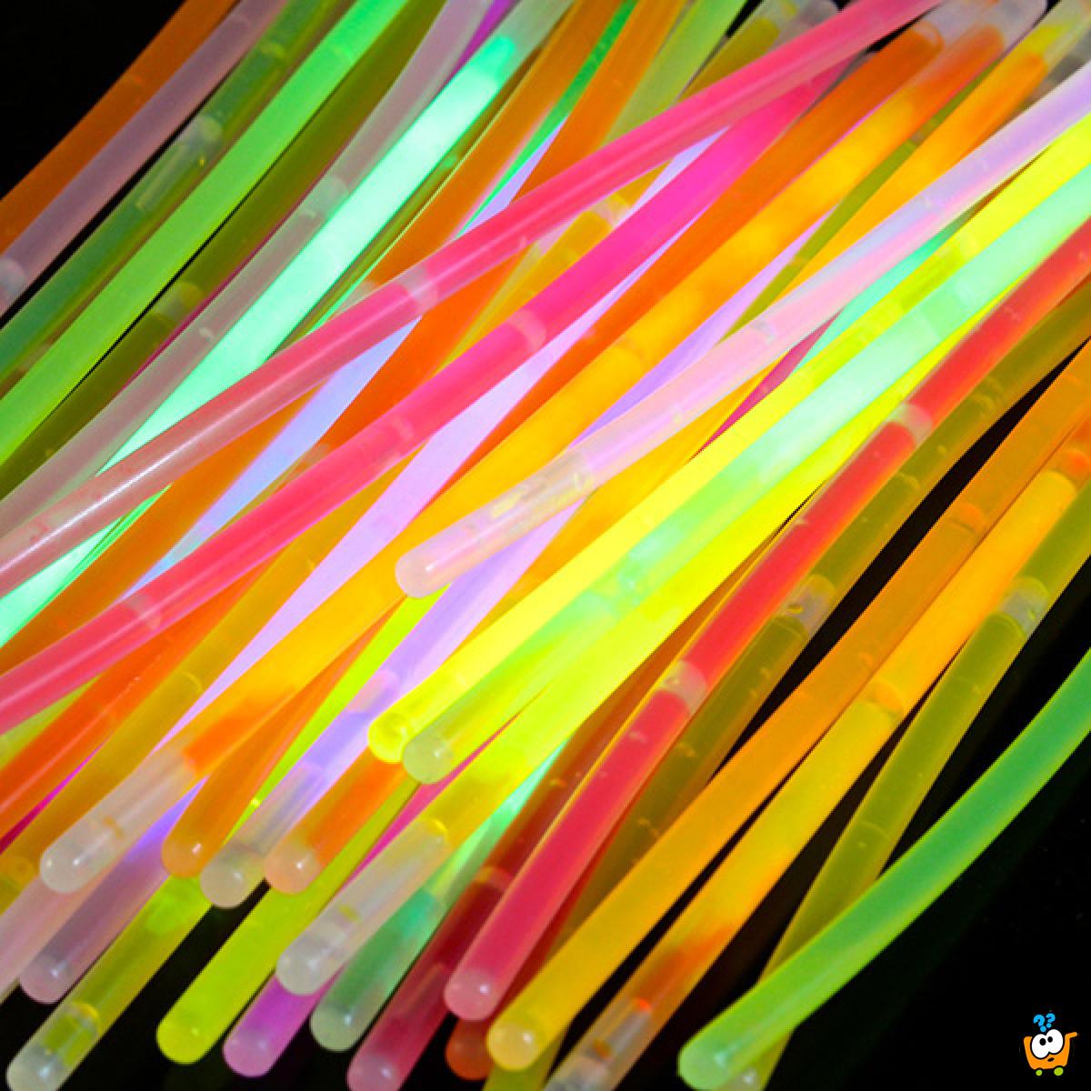 Glow Sticks - Magični svetleći štapići 50 kom