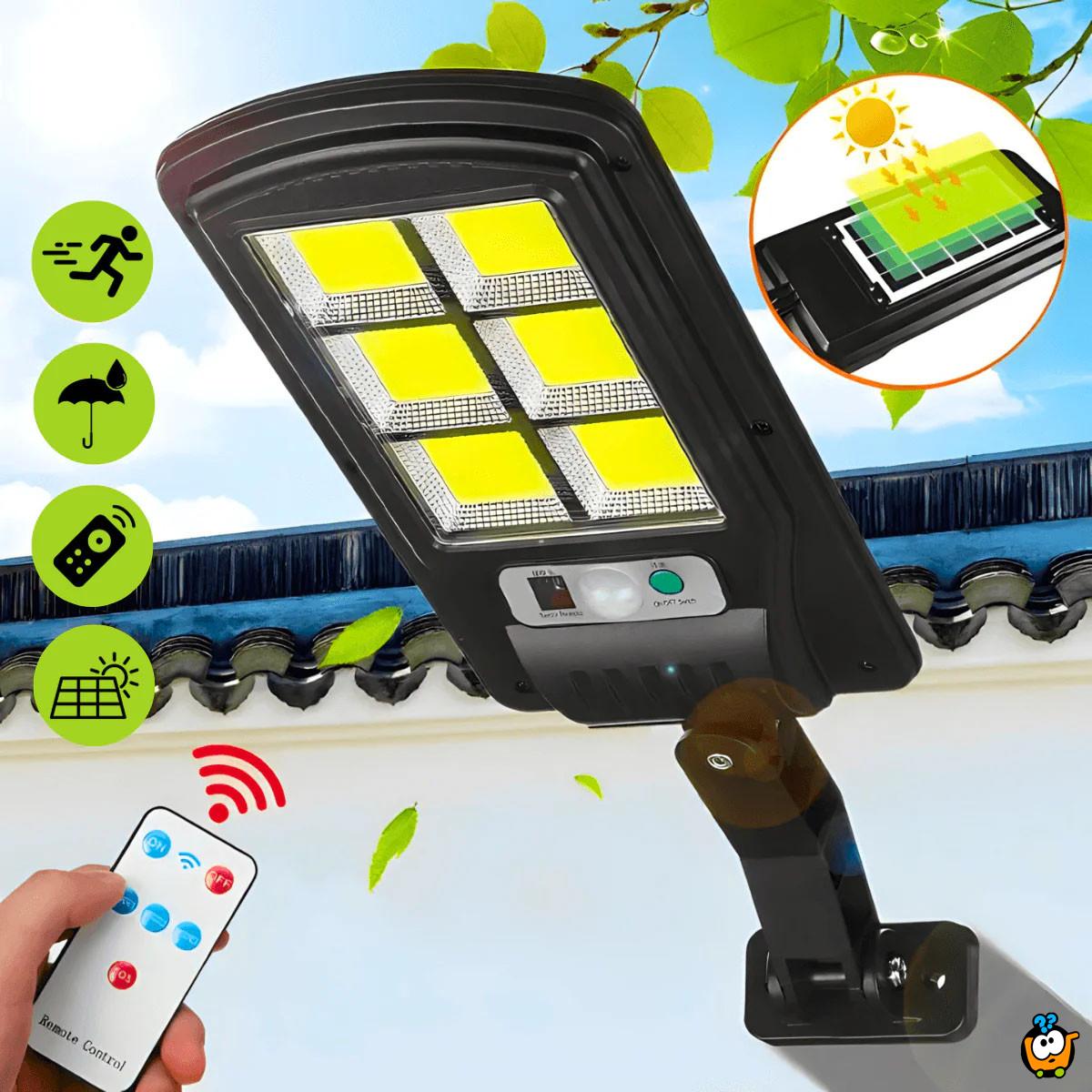 Solarni reflektor sa daljinskim i 6 polja - svetlo koje traje!