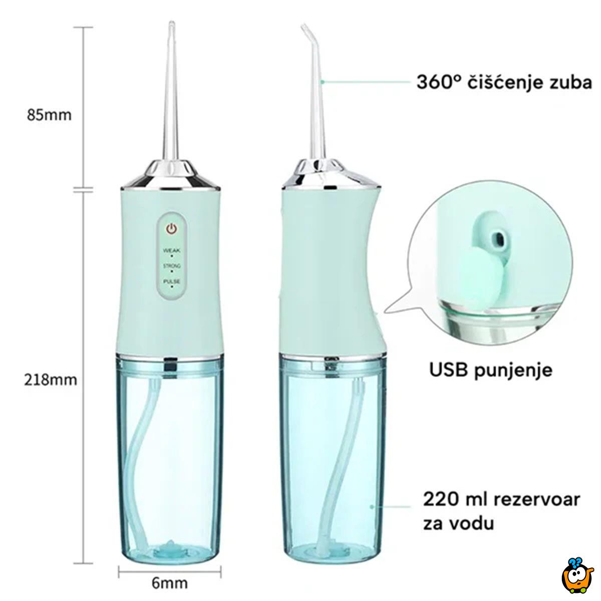 Oralni irigator - Dubinsko čišćenje zuba vodom
