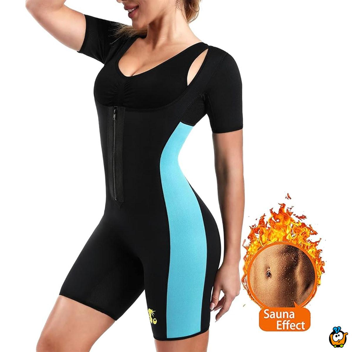 Hot Shapers kombinezon - Sauna odelo za žene za mršavljenje i oblikovanje tela 