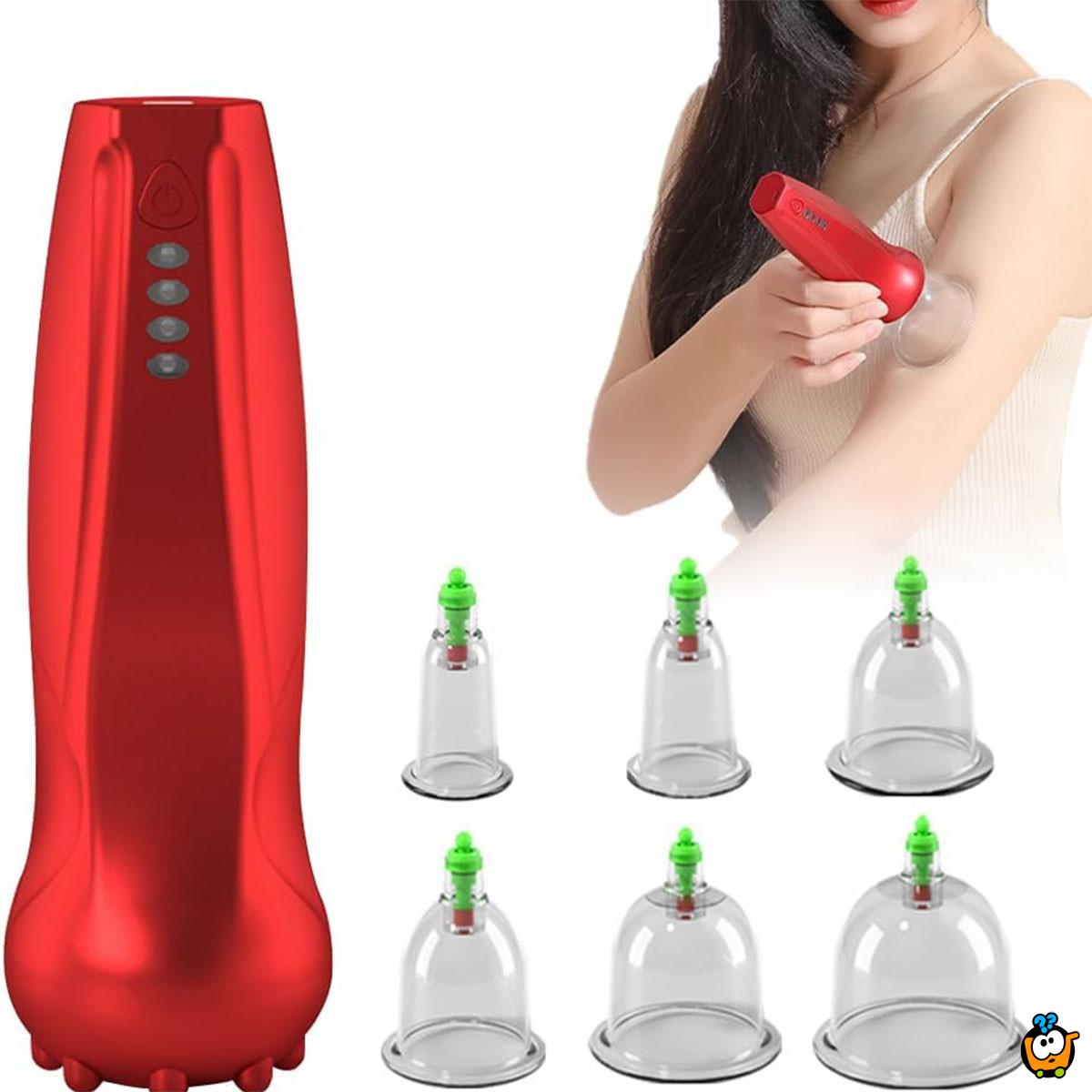 Pametni električni set za vakuum masažu