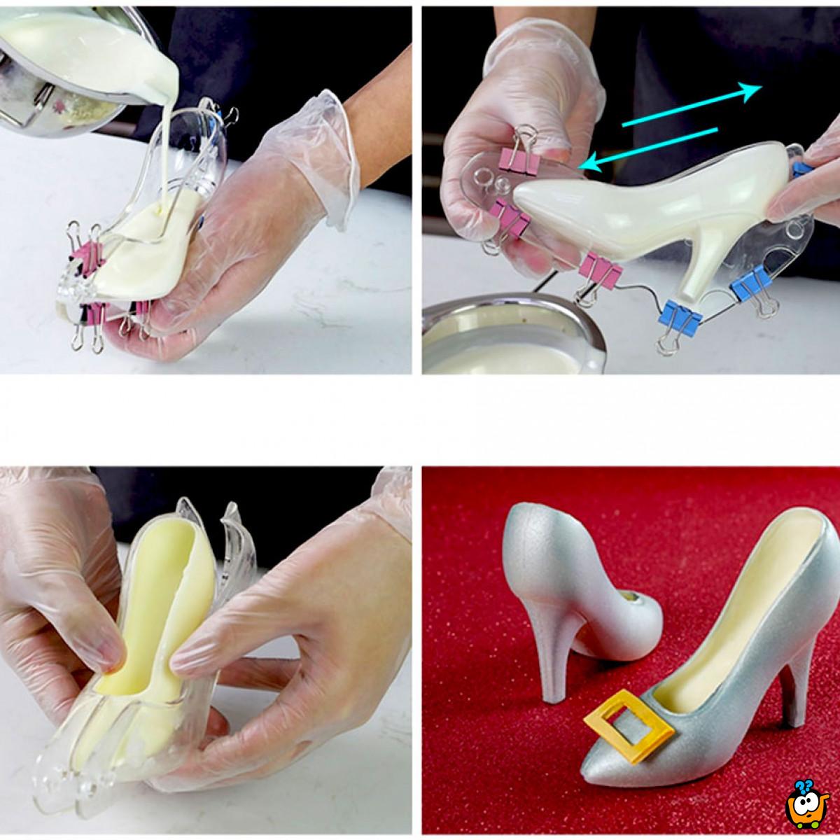 3D Candy Shoe - Modla za pravljenje čokoladnih cipelica