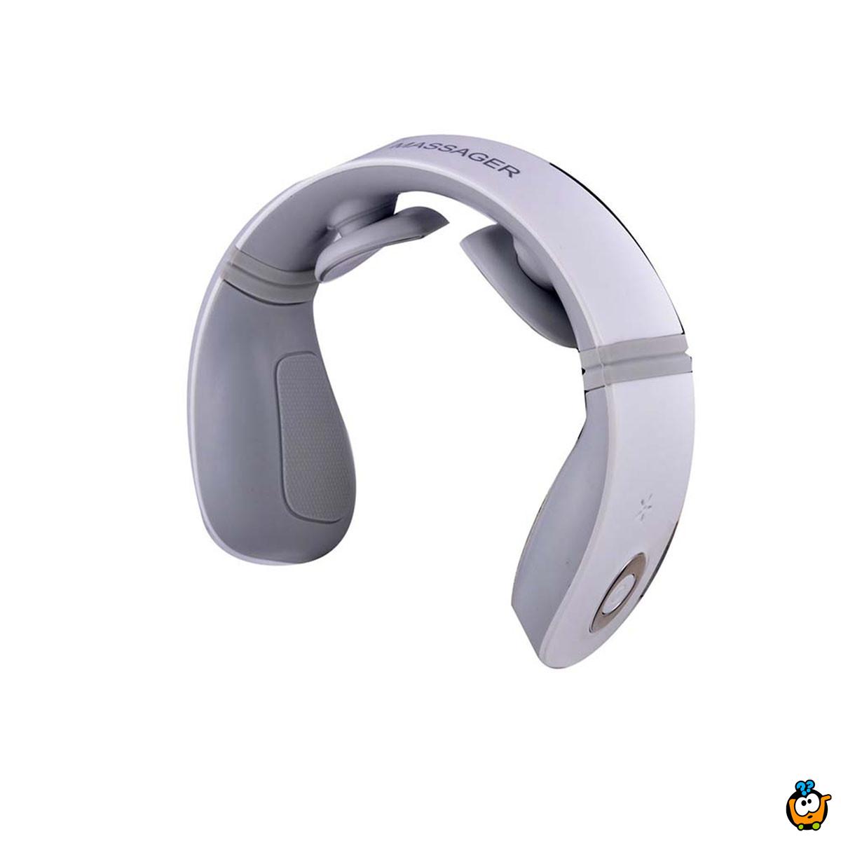 Masažer za vrat - Dubinsko opuštanje vrata uz toplotnu masažu