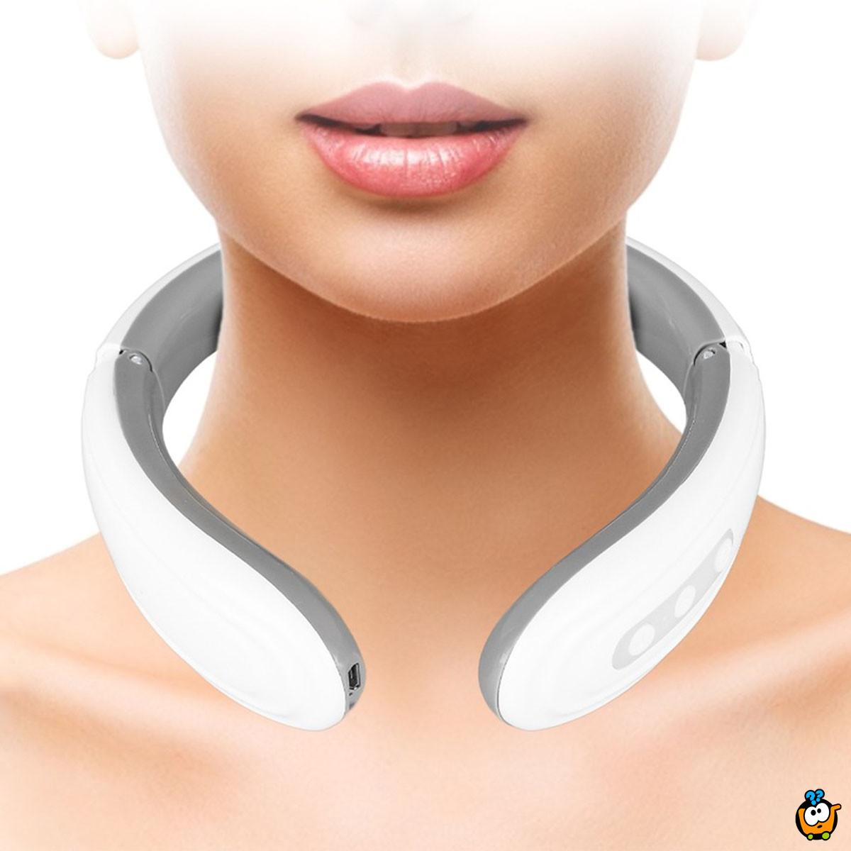 Masažer za vrat - Dubinsko opuštanje vrata uz toplotnu masažu