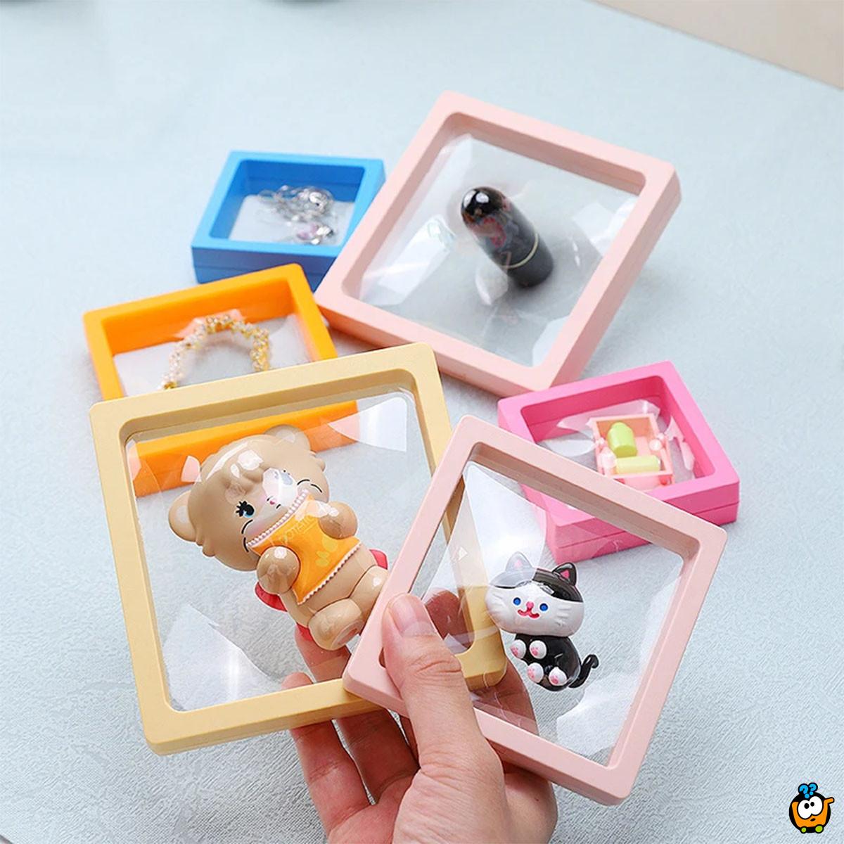 Fleksibilni 3D ram za organizaciju nakita, sitnih suvenira i dekoracije