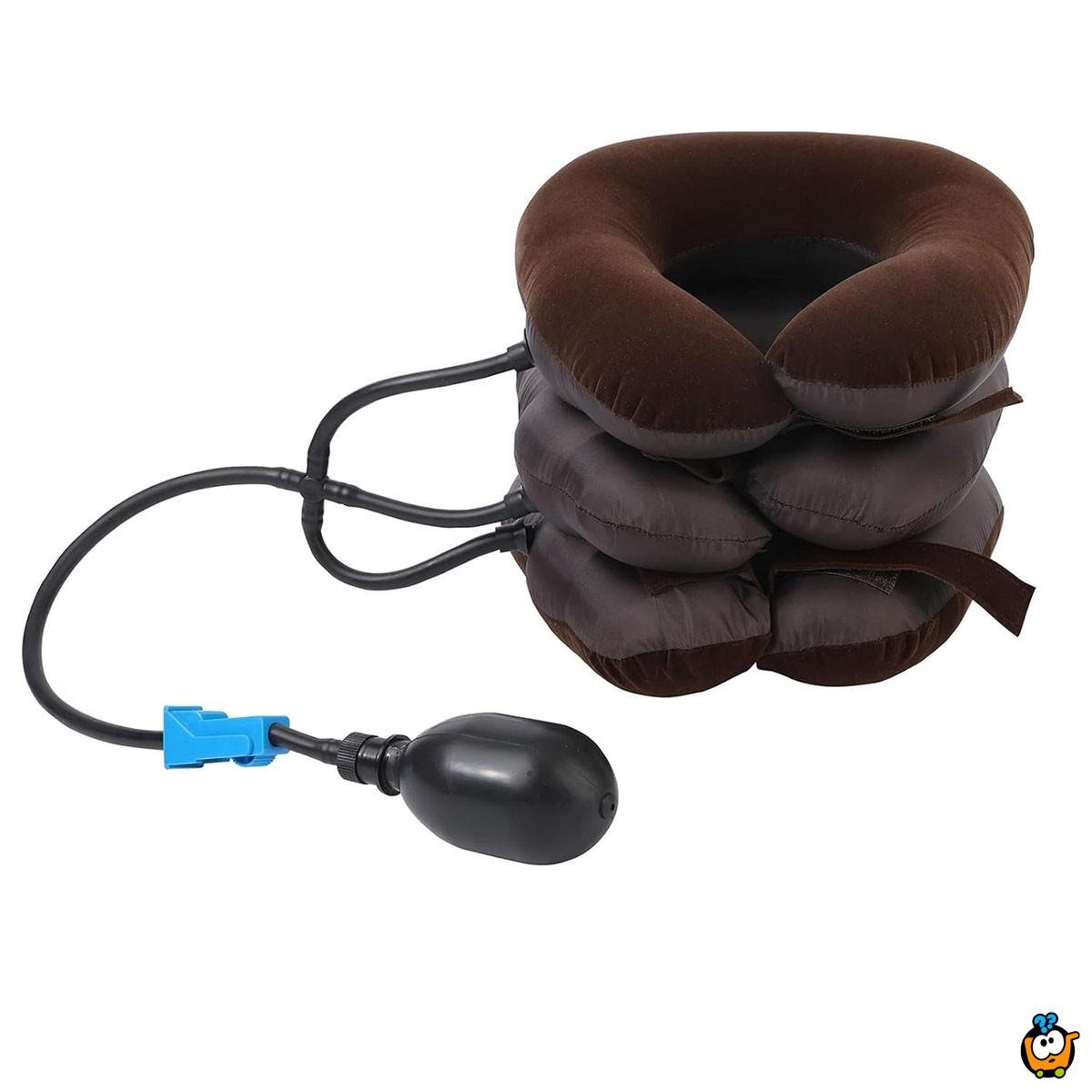 Ortopedski naduvavajući jastuk za vrat - potpora i olakšanje bola