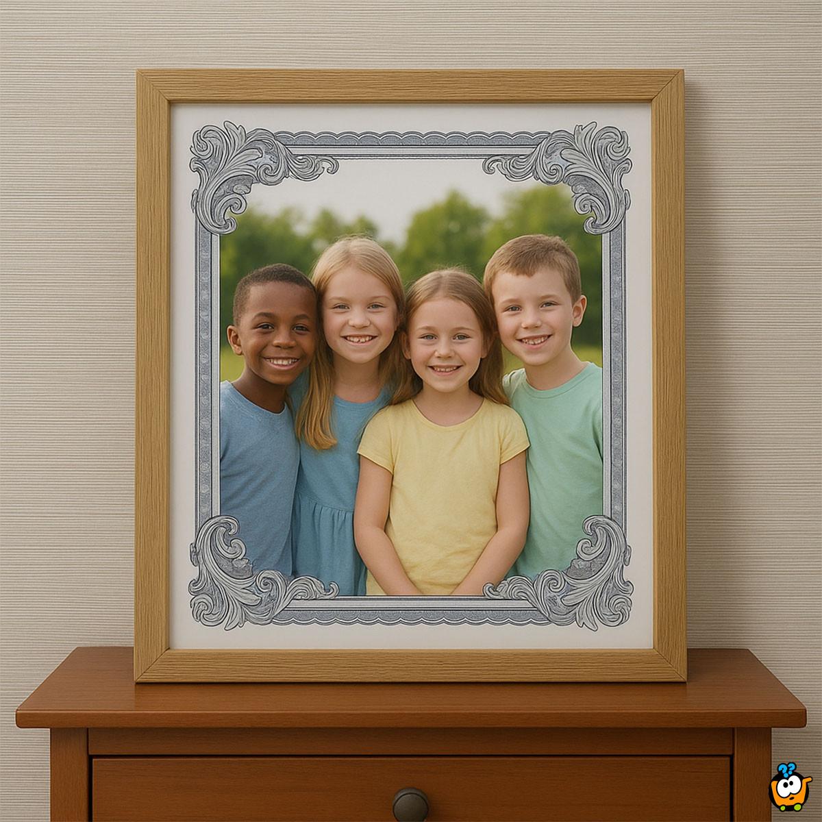 Elegantan ram koji čuva vaše najlepše uspomene  21x29,7 cm