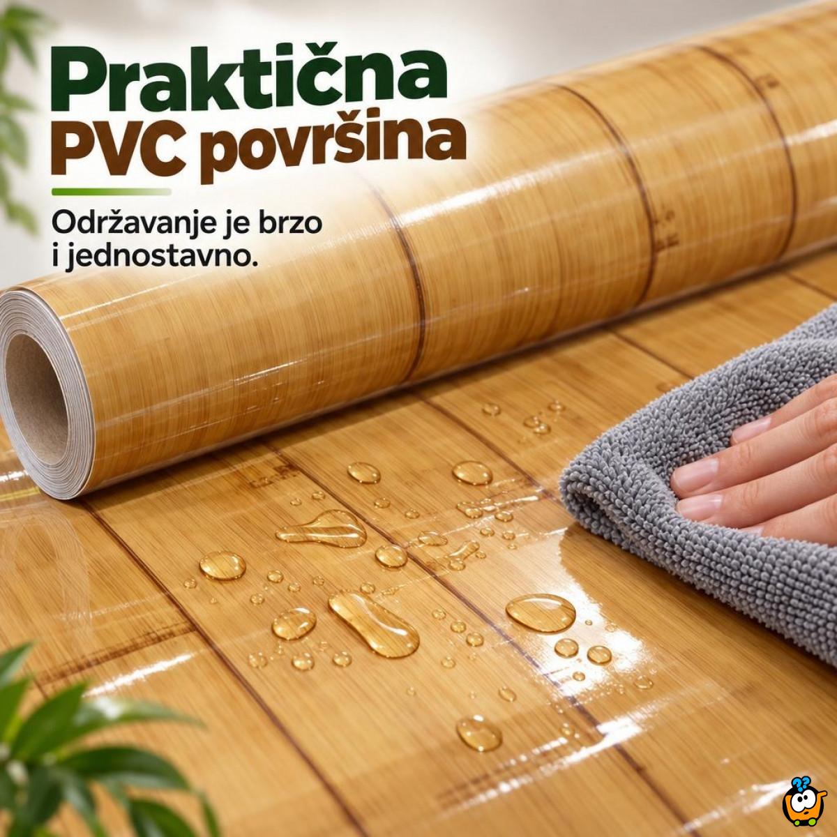 Sjajna vinil tapeta za nameštaj - Bambus dezen 2m rolna