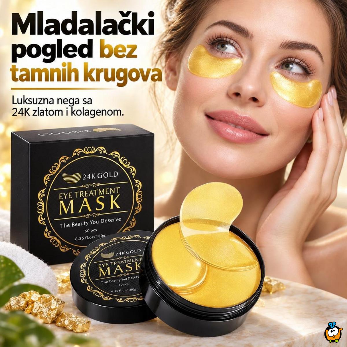 24K Gold Eye Treatment Mask 60pcs - Maska za oči sa zlatom