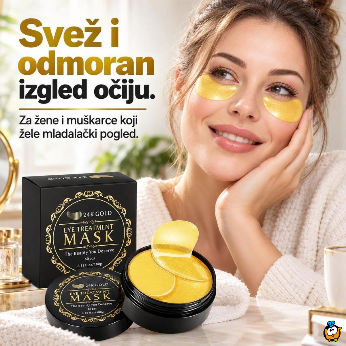 24K Gold Eye Treatment Mask 60pcs - Maska za oči sa zlatom