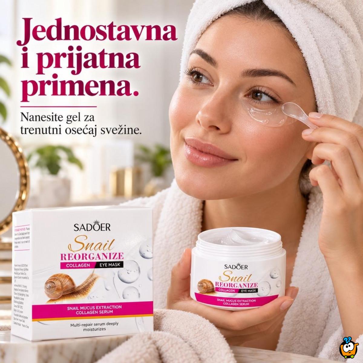 Sadoer Snail Reorganize Collagen Eye Mask 80g