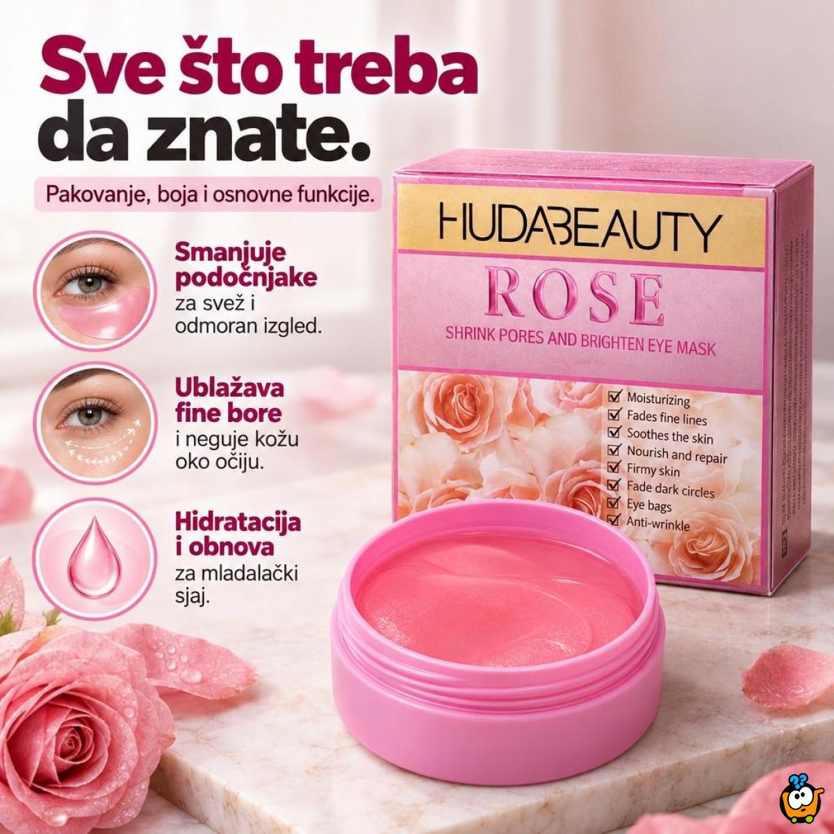 HudaBeauty Rose Maska Za Oči
