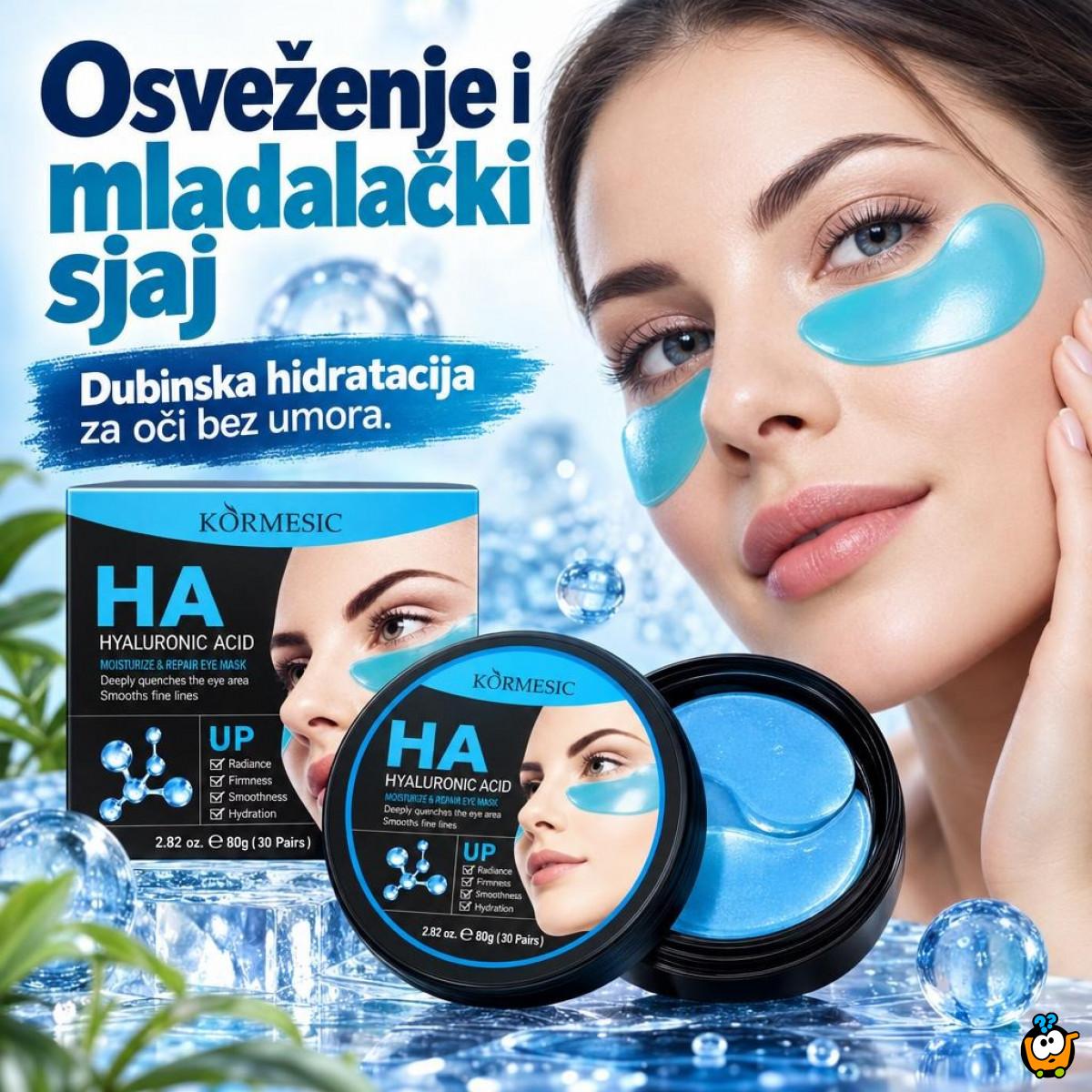 Kormesic HA jastučići za područje oko očiju sa hijaluronskom kiselinom – 30 pari