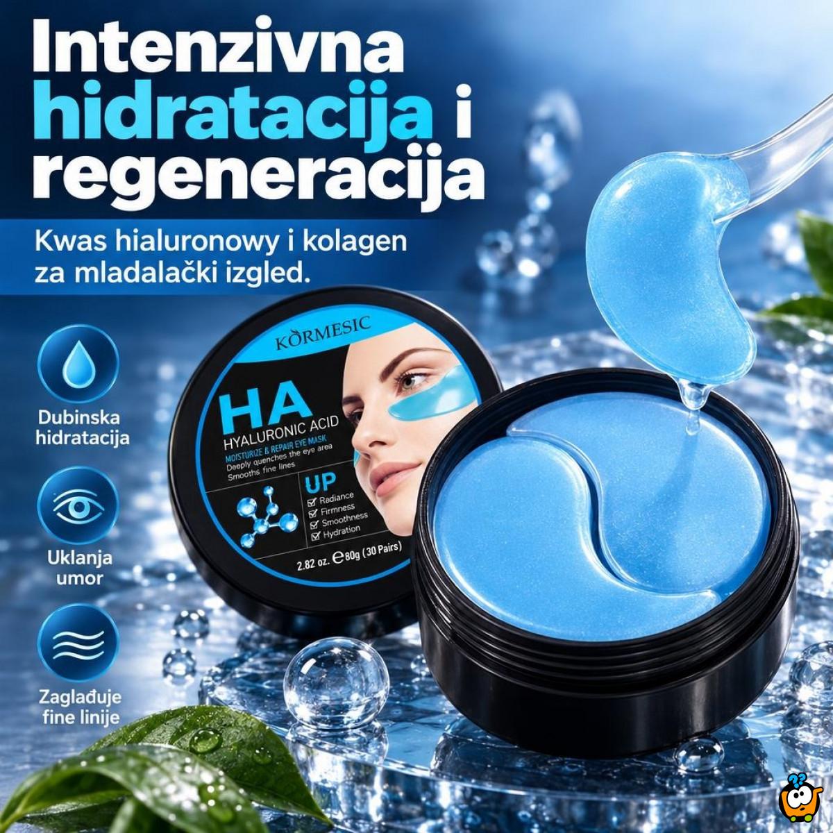 Kormesic HA jastučići za područje oko očiju sa hijaluronskom kiselinom – 30 pari