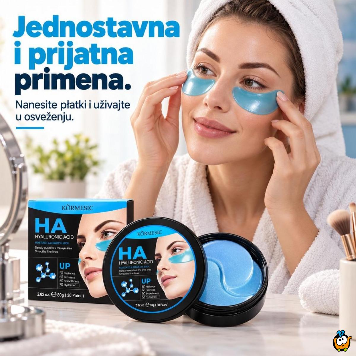 Kormesic HA jastučići za područje oko očiju sa hijaluronskom kiselinom – 30 pari
