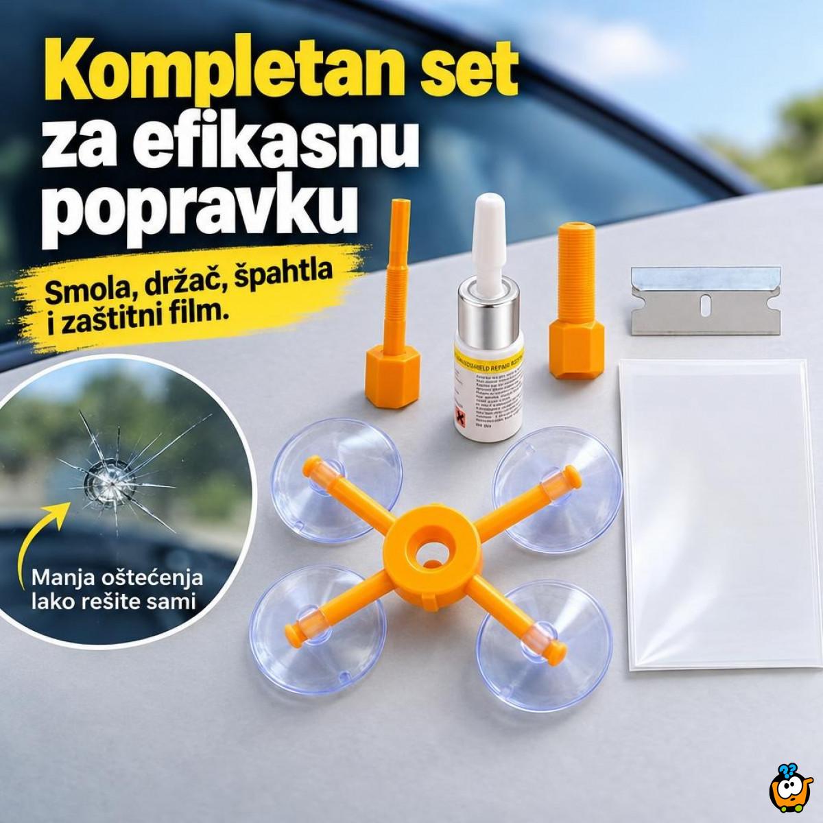 Set za popravku vetrobranskog stakla – Windshield Repair Kit