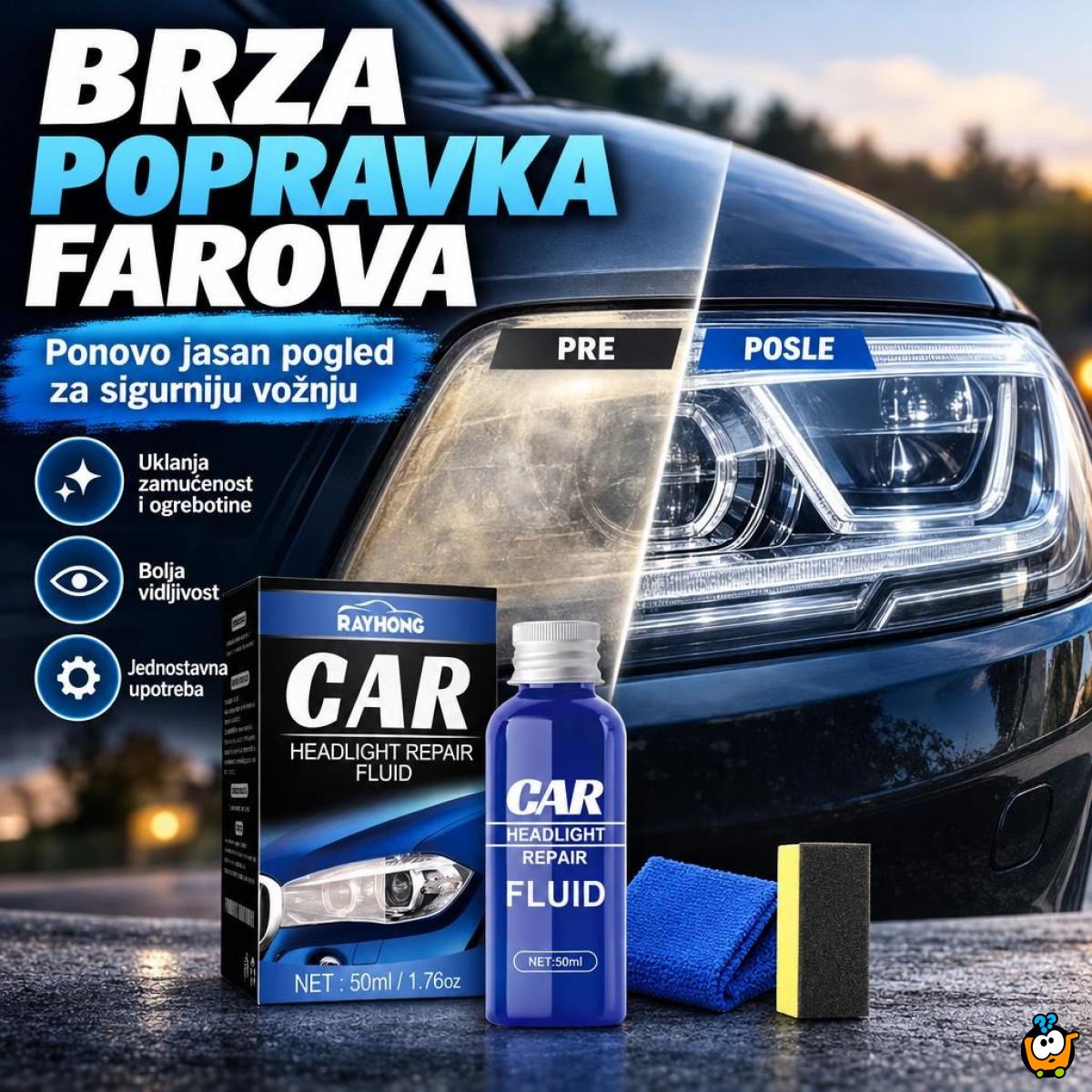 Sredstvo za poliranje farova Rayhong CAR 50ml