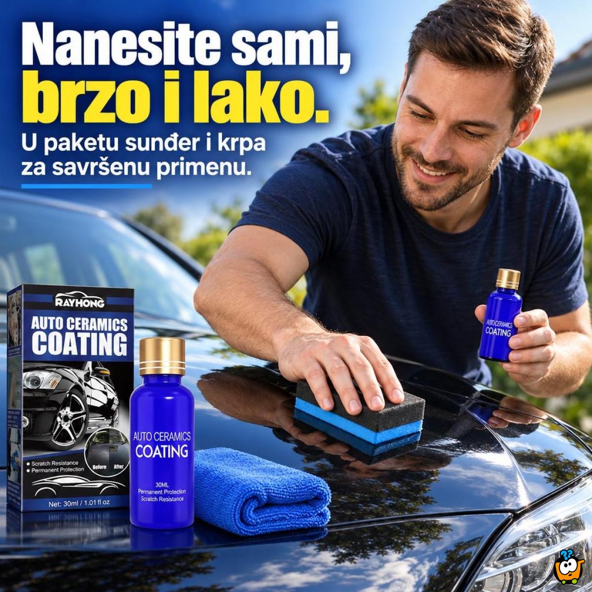 Keramička zaštita laka automobila od ogrebotina i prljavštine 30ml