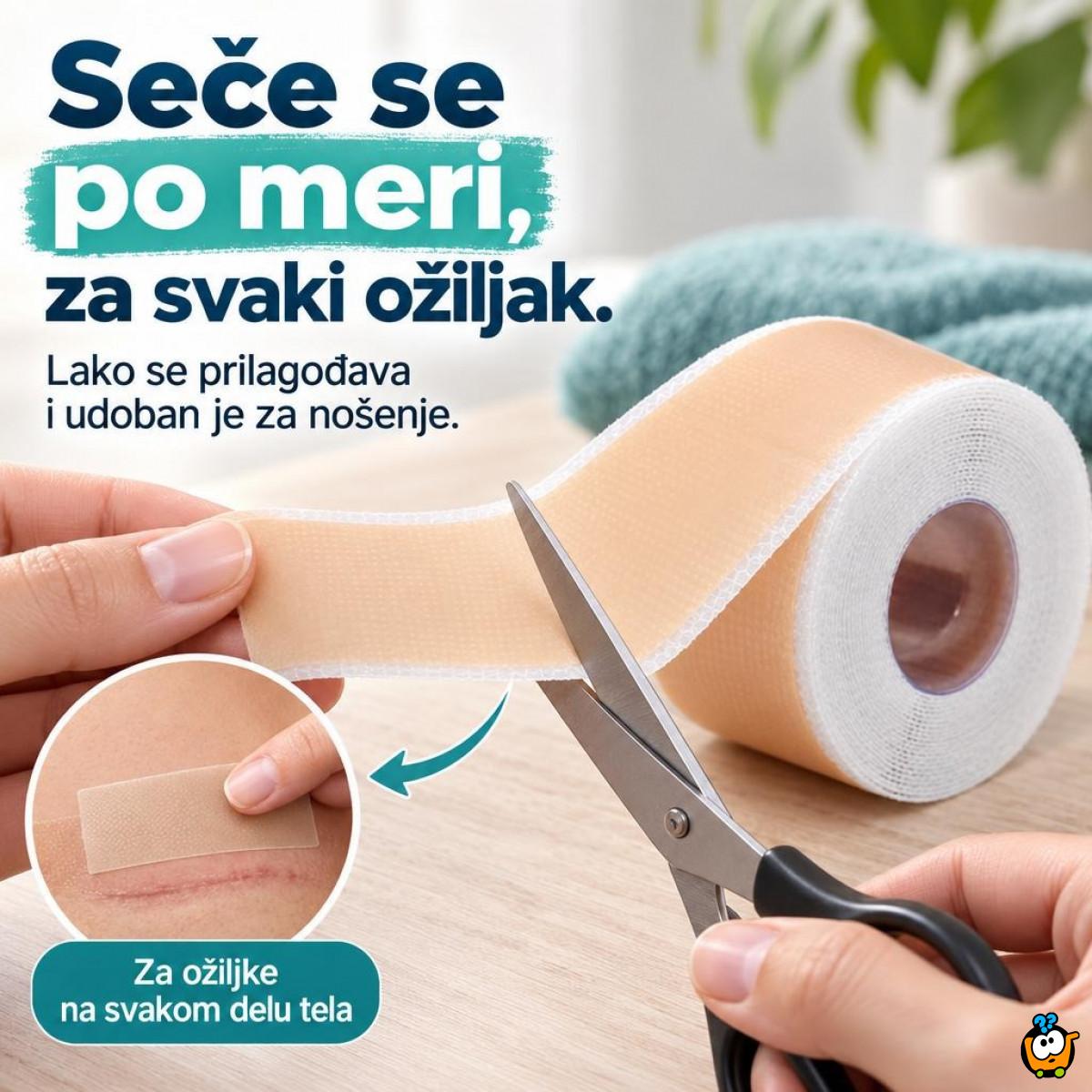 Silikonski flaster za uklanjanje ožiljaka 4cm x 1,5m