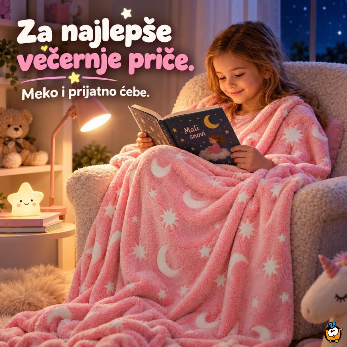Magično ćebe koje svetli u mraku - Magična toplina i nežni sjaj
