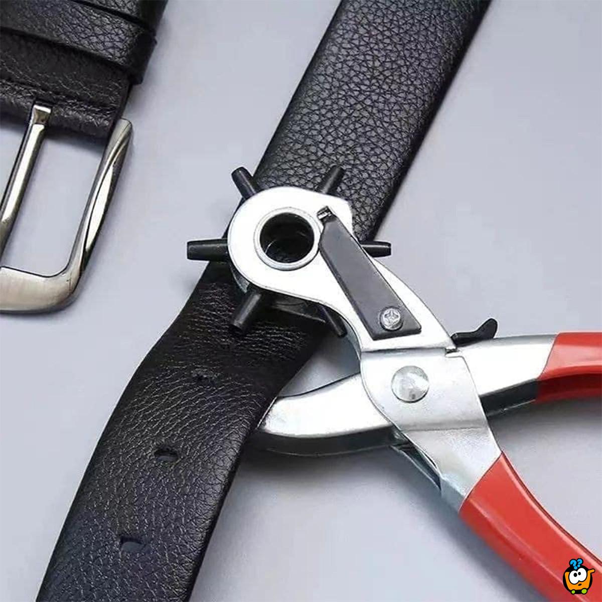 Belt puncher – Sprava za bušenje rupa na kaišu