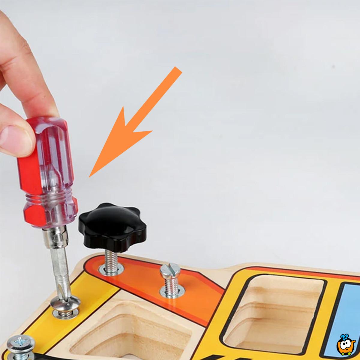 Mini šrafciger set sa anti-vibracionim šrafovima
