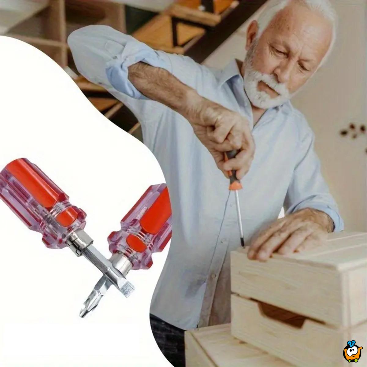 Mini šrafciger set sa anti-vibracionim šrafovima