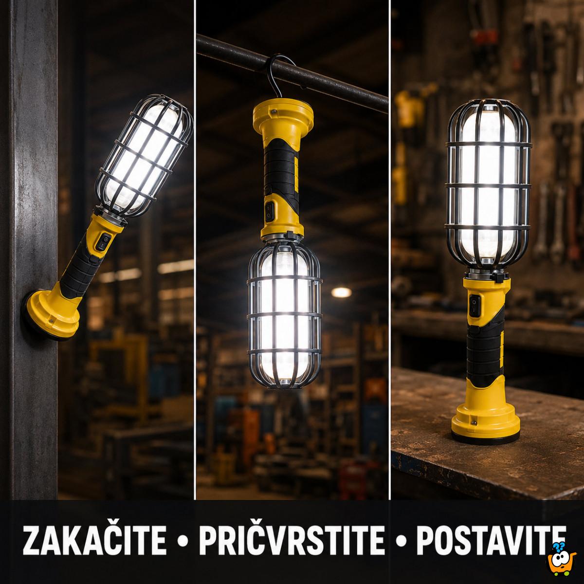 Prenosiva LED radna lampa sa magnetom i kukom – Handy Light