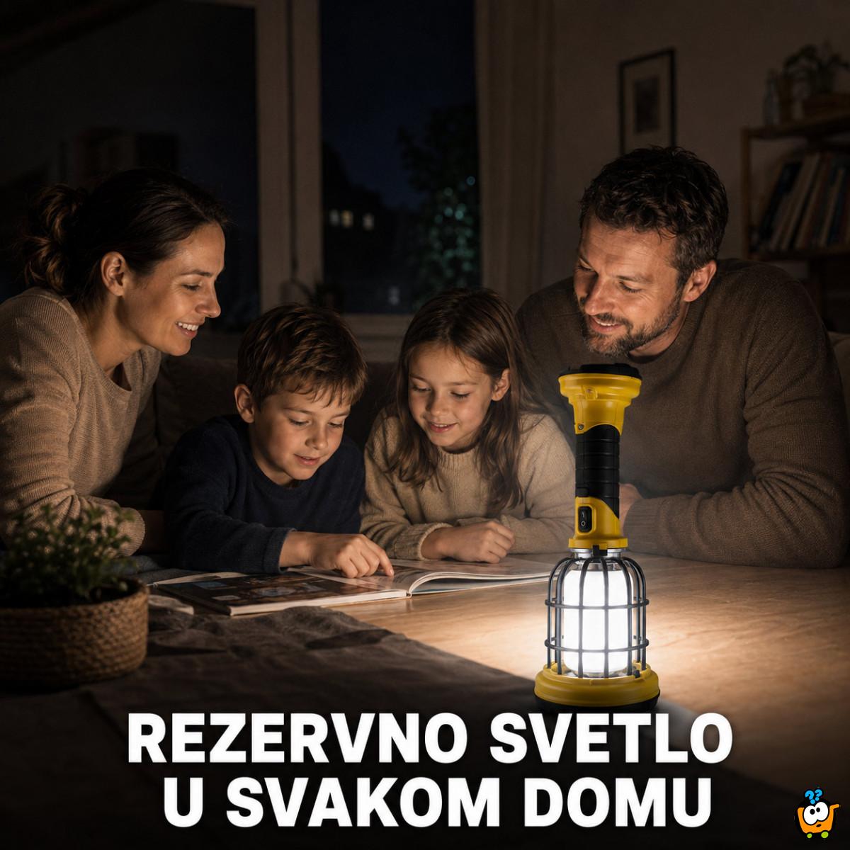 Prenosiva LED radna lampa sa magnetom i kukom – Handy Light