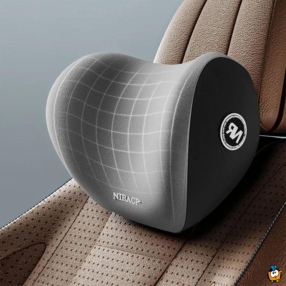 Memory Foam jastuk za vrat - ergonomska podrška za vožnju