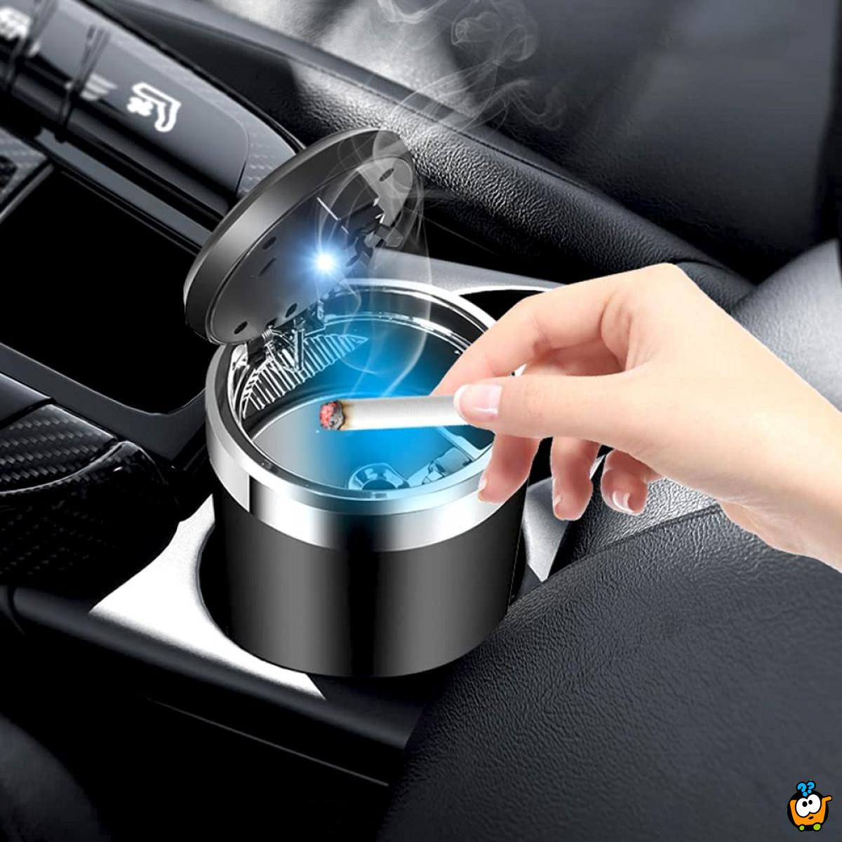 Premium auto pepeljara sa LED osvetljenjem