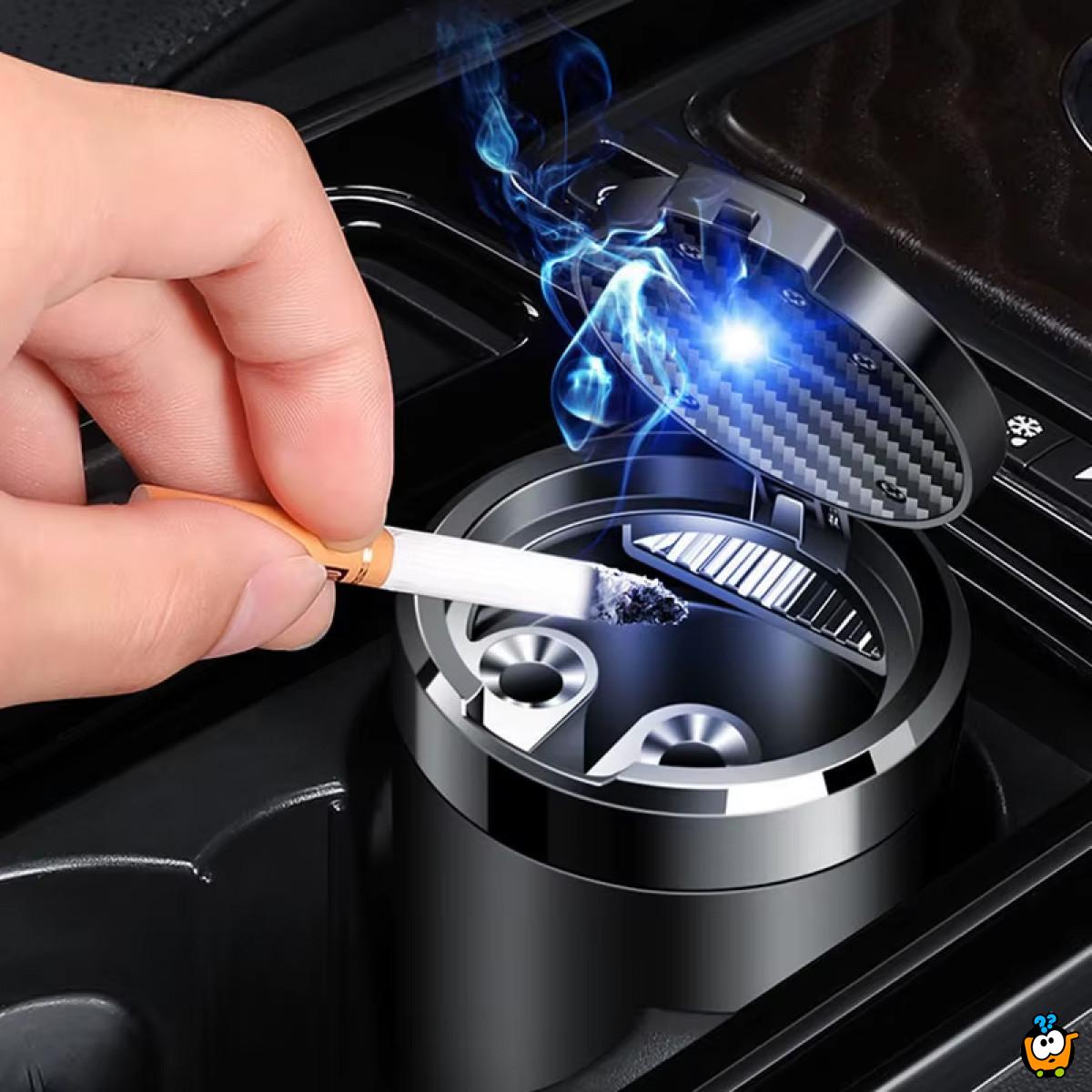 Premium auto pepeljara sa LED osvetljenjem